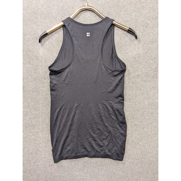 Sweaty Betty London Tank Top Womens Medium Racerback Excercise Running Gym Blac - Picture 4 of 10